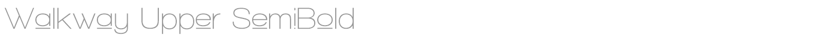 Walkway font preview